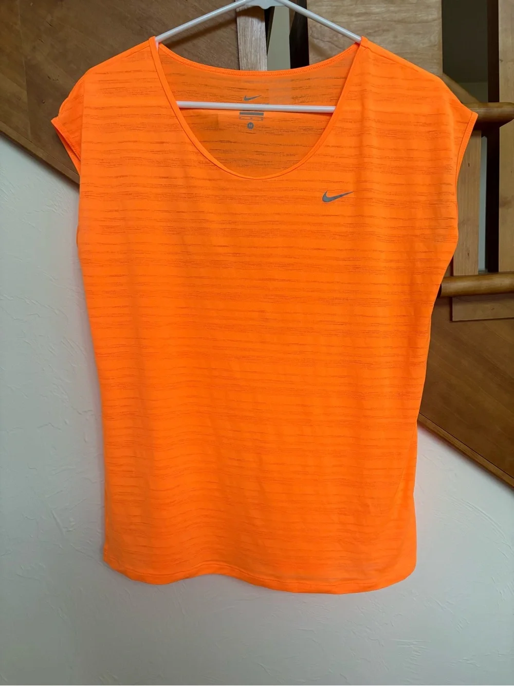 Nike Women's Orange Dri-FIT Athletic Tee